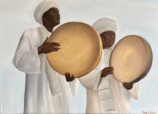 "Rhythms of the Nile" ORIGINAL PAINTING
