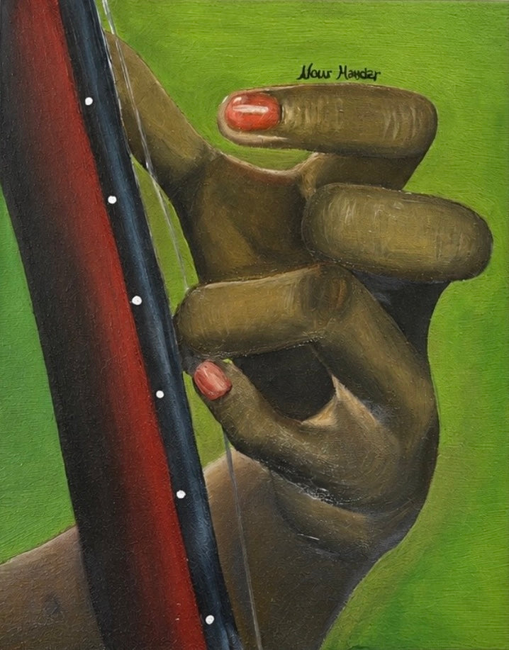 "Sudanese Oud" ORIGINAL PAINTING