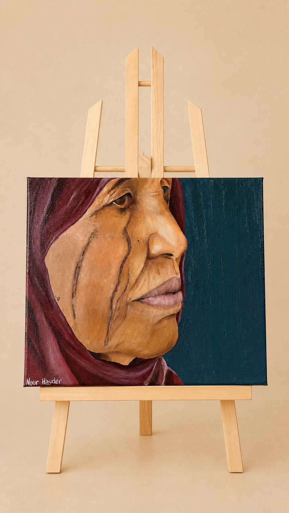 "Haboba" Original Oil Painting