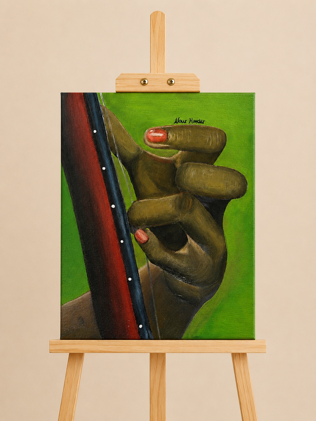 "Sudanese Oud" ORIGINAL PAINTING