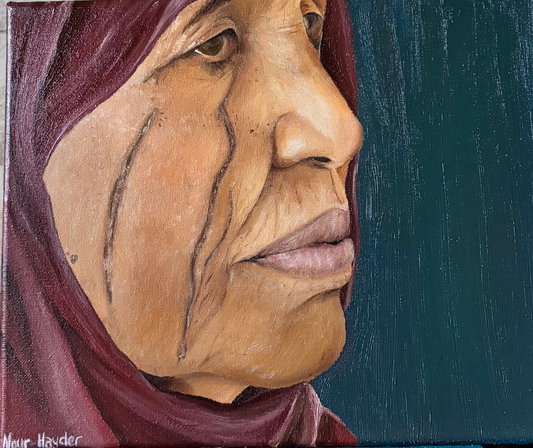 "Haboba" Original Oil Painting